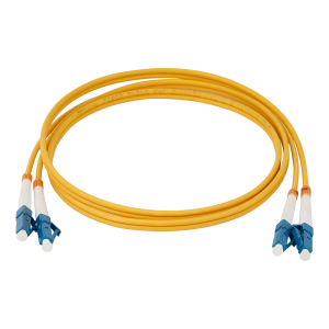 TWT optical patch cord, PVC, LC/UPC-LC/UPC, SM